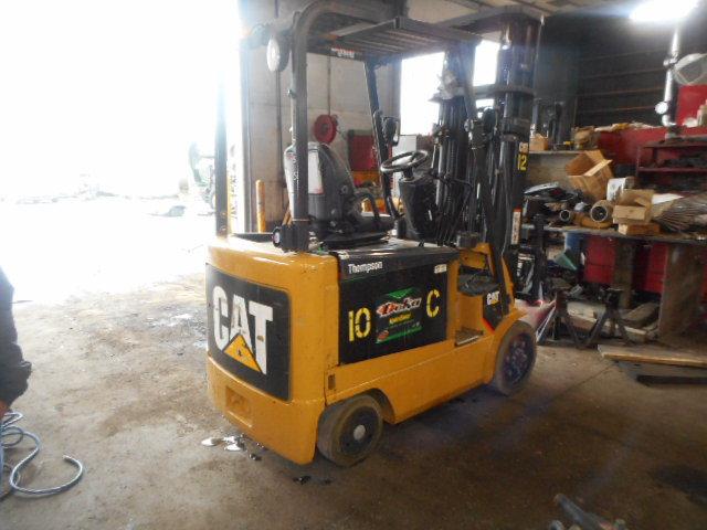 NOT SOLD CATERPILLAR EX5000 ELECTRIC FORKLIFT;