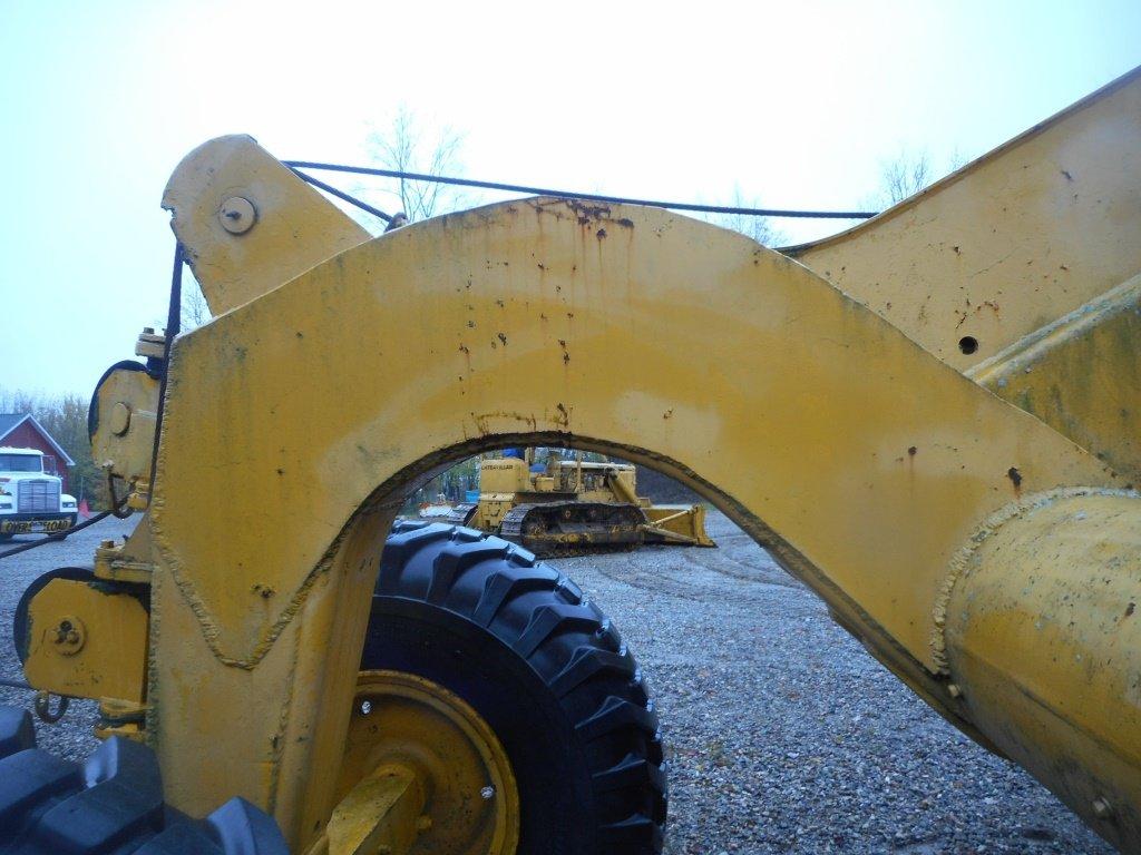 NOT SOLD CATERPILLAR 60 MODEL CABLE PULL SCRAPER;