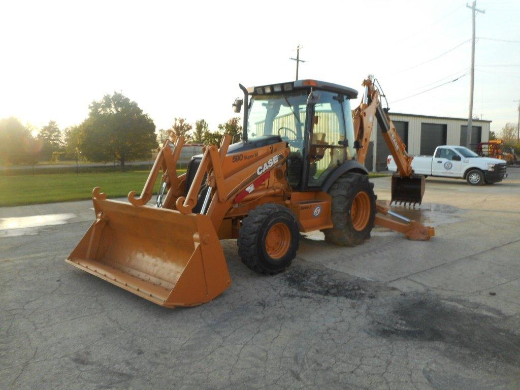 2006 CASE 590SM II LOADER BACKHOE;