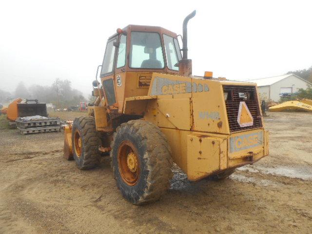 1988 CASE W14B RUBBER TIRE LOADER;