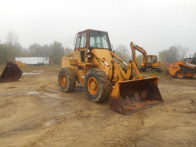 NOT SOLD 1988 CASE W14B RUBBER TIRE LOADER;