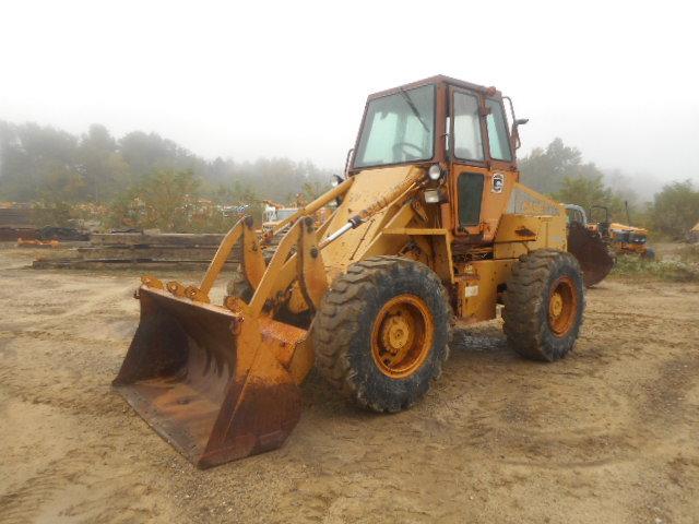 NOT SOLD 1988 CASE W14B RUBBER TIRE LOADER;