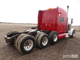 2005 PETERBILT 379 TRI-AXLE TRUCK TRACTOR;