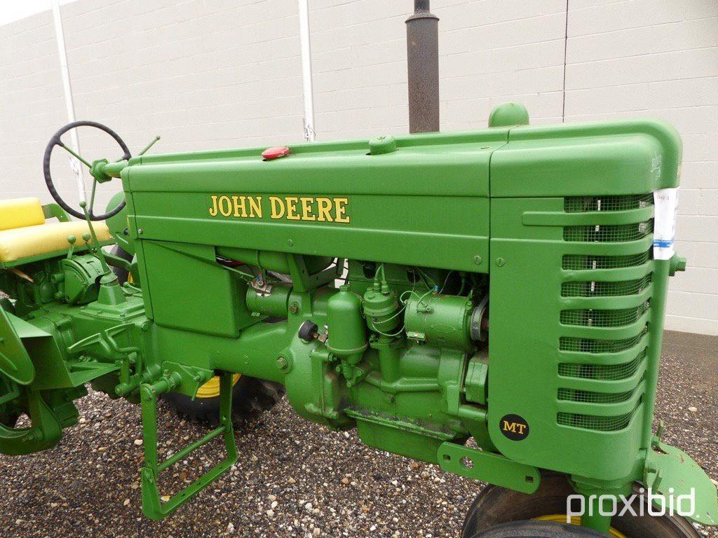 1949 JOHN DEERE MT UTILITY TRACTOR;