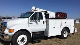 2008 FORD F650 SERVICE TRUCK;