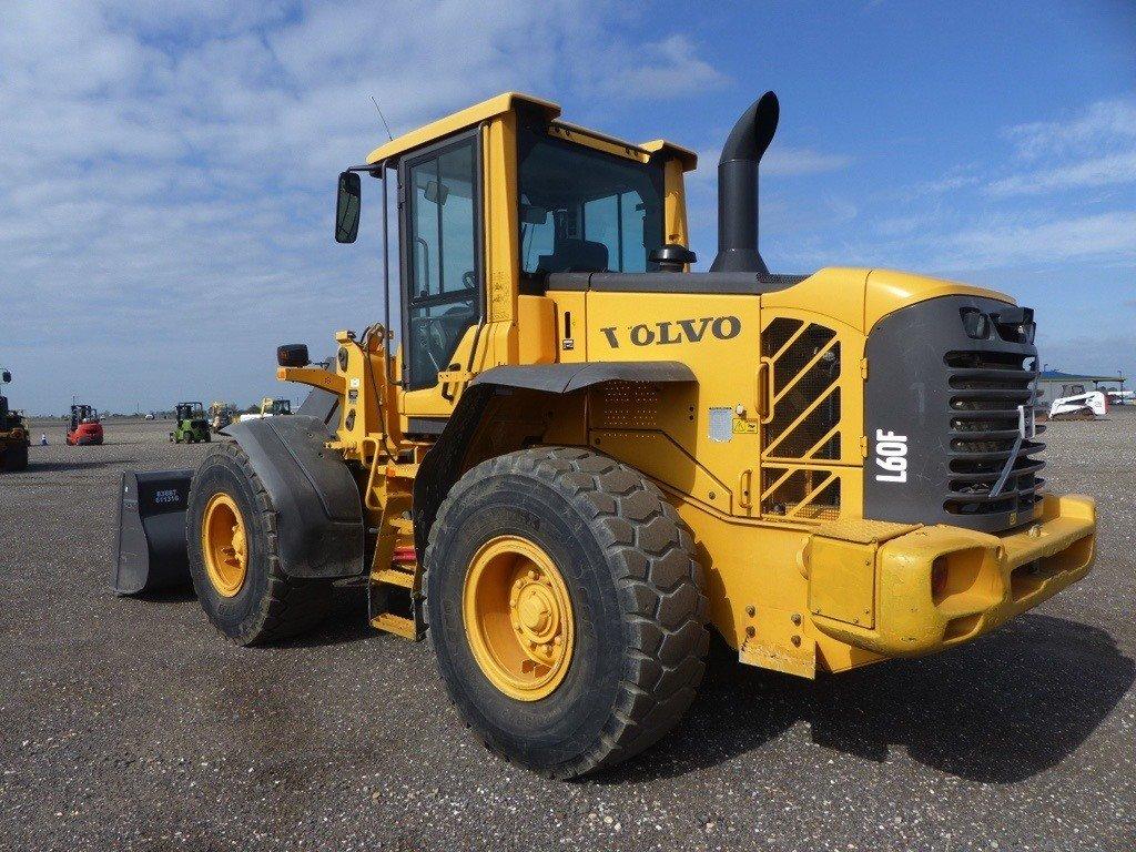 2011 VOLVO L60F RUBBER TIRE LOADER;