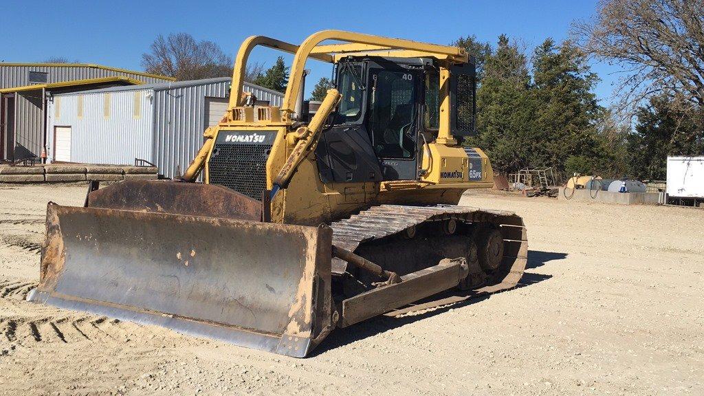 2004 KOMATSU D65PX-15 LGP CRAWLER TRACTOR;