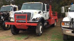 2015 INTERNATIONAL 7300 WORKSTAR FLATBED;