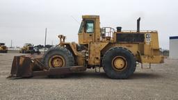 1985 CATERPILLAR 834B RUBBER TIRE DOZER;