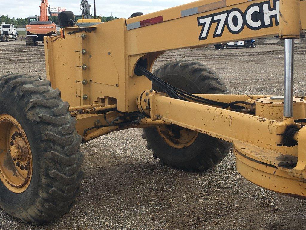 1997 JOHN DEERE 770CH MOTOR GRADER;