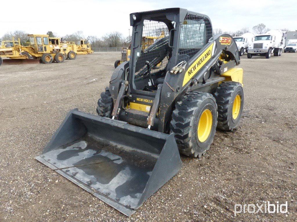 2012 NEW HOLLAND L230 SKID STEER;