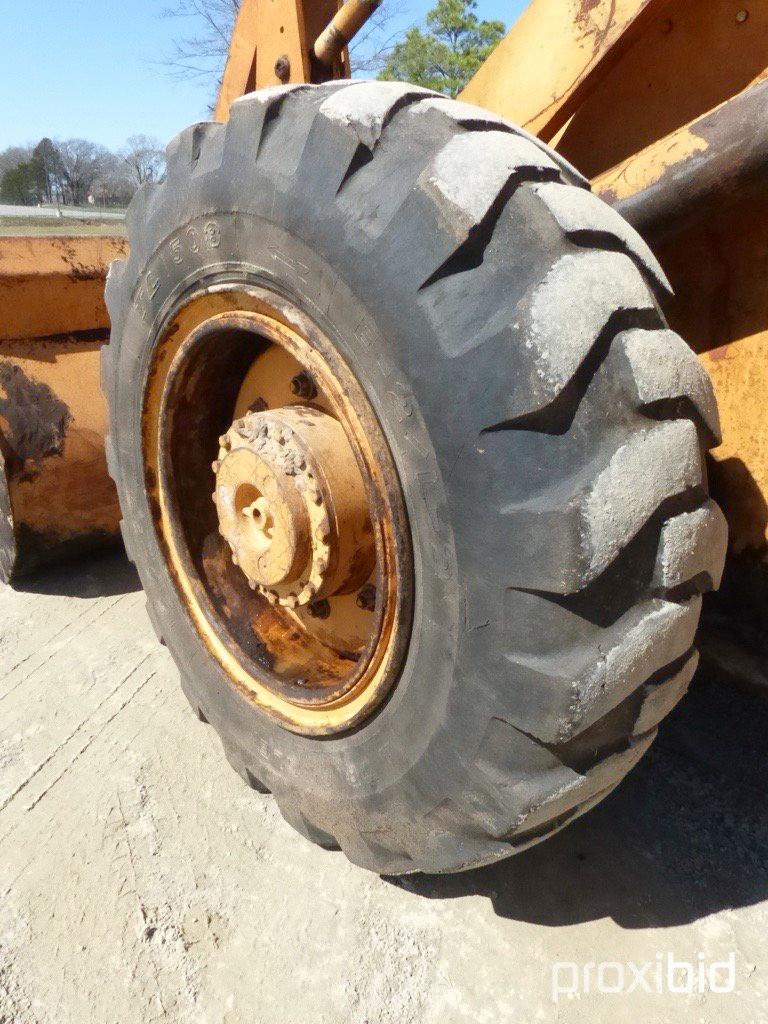 CASE W14B RUBBER TIRE LOADER;