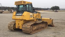 2014 JOHN DEERE 750K LGP CRAWLER TRACTOR;