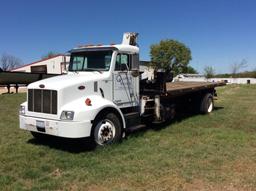 2003 PETERBILT 330 BOOM TRUCK;