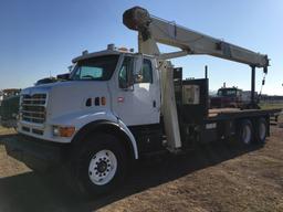 2004 STERLING 600D 18 TON T/A BOOM TRUCK;