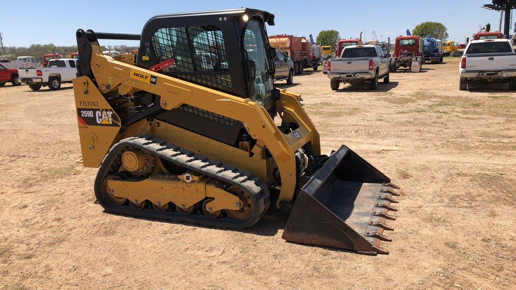 2017 CATERPILLAR 259D SKID STEER;