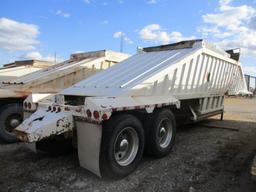 2008 CTS 42' T/A BELLY DUMP TRAILER;