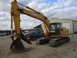 2007 JOHN DEERE 200C-LC EXCAVATOR;