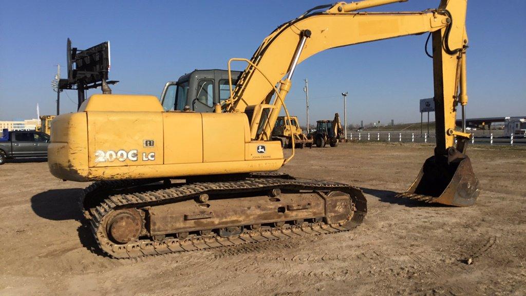 2007 JOHN DEERE 200C-LC EXCAVATOR;