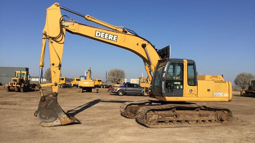 2007 JOHN DEERE 200C-LC EXCAVATOR;