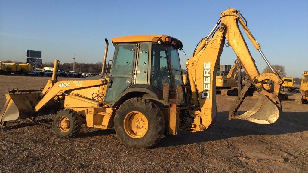 2008 JOHN DEERE 310G 4X4 LOADER BACKHOE;