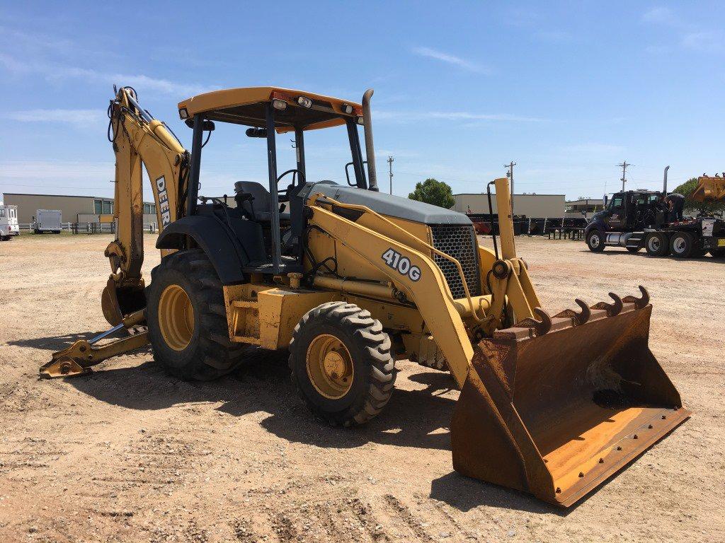 2004 JOHN DEERE 410G 4X4 LOADER BACKHOE;