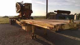 TRAILER MOUNTED ROCK CRUSHER ASSEMBLY