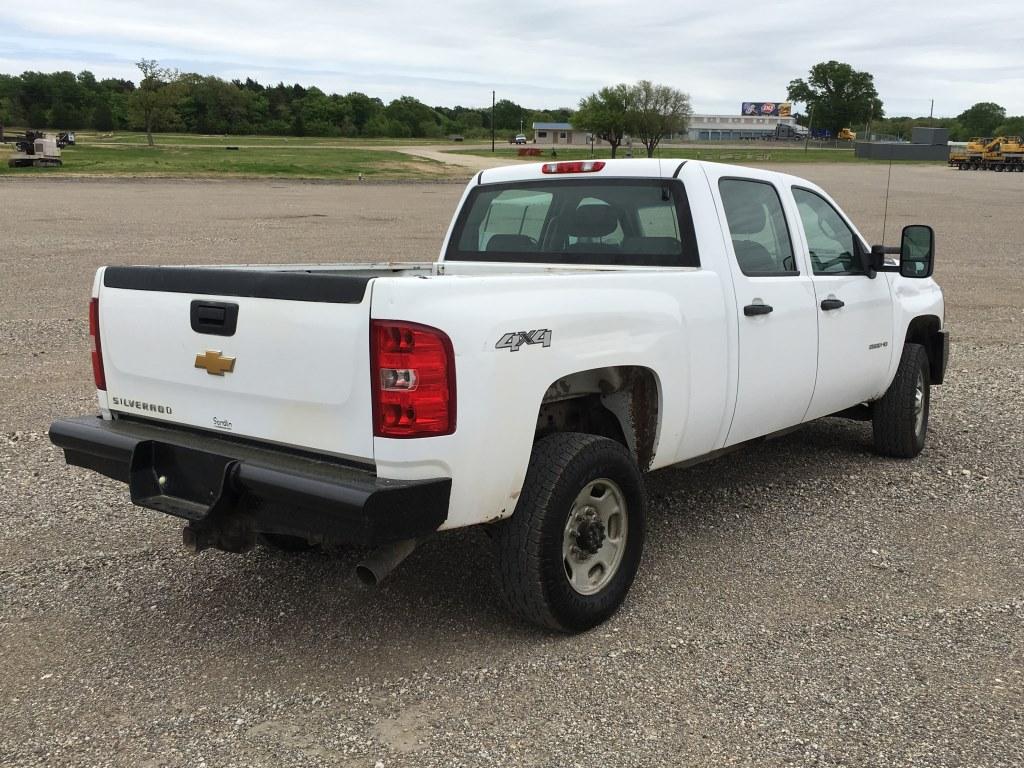 2012 CHEVROLET 2500 HD 4WD CREW CAB PICKUP