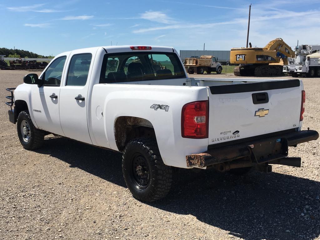 2009 CHEVROLET 2500 HD 4WD CREW CAB PICKUP