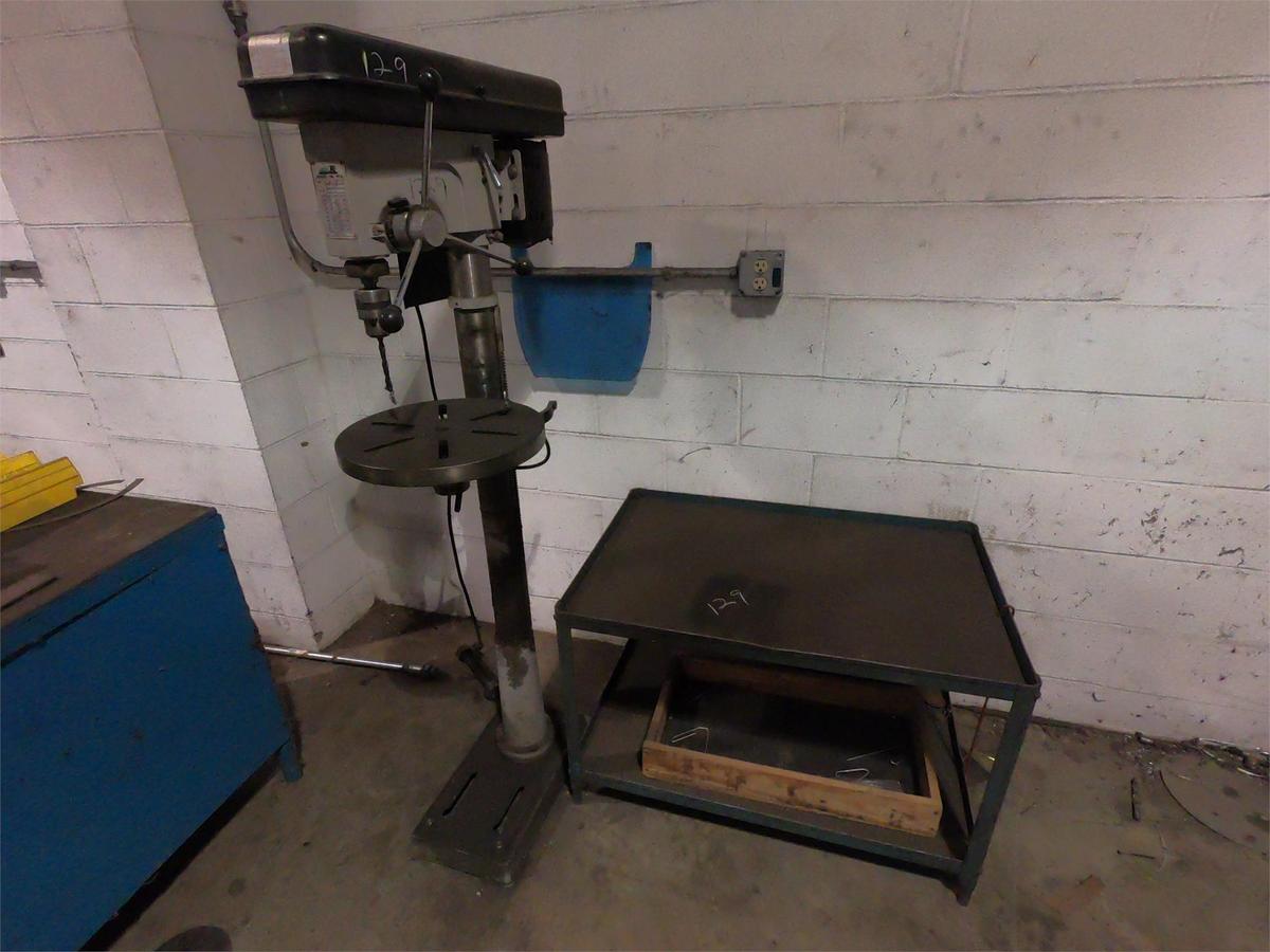 MANHATTAN MSC 951230 DRILL PRESS & TABLE