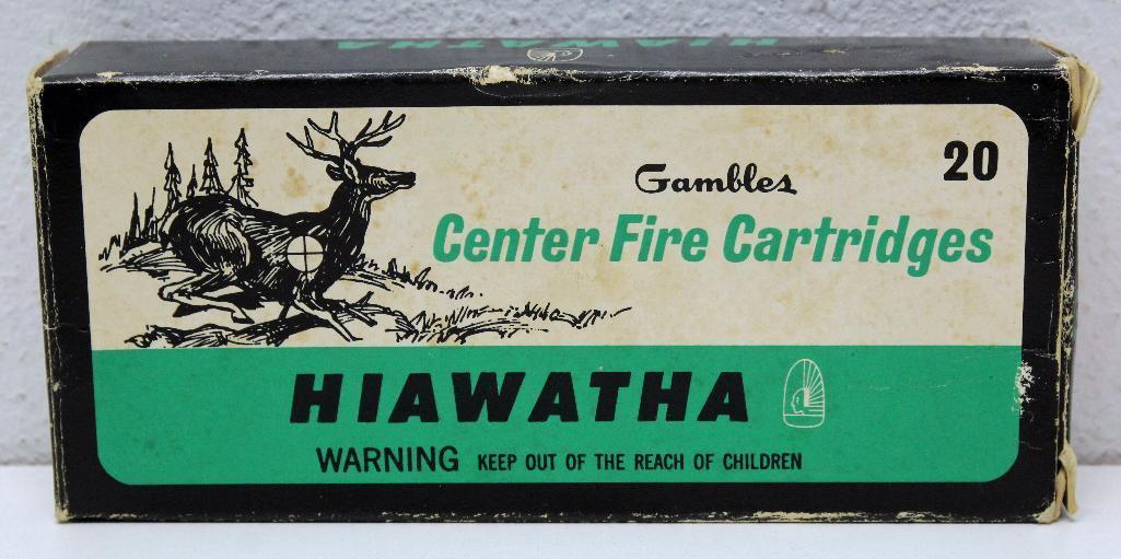 Full Vintage Box Gambles Hiawatha .308 Winchester 150 gr. SP Cartridges