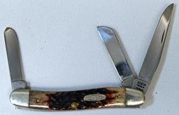 Case XX Three Blade Pocket Knife, Large Blade Reads '1993' and Next Blade Reads '6318'