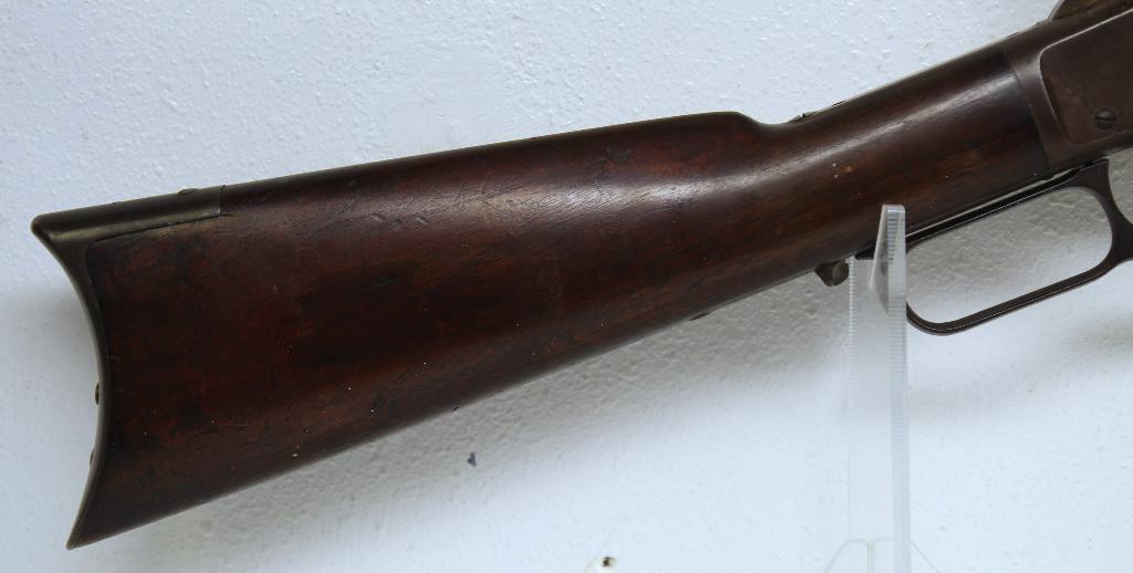 Winchester Model 1873 .38-40 Lever Action Rifle Short Magazine Tube 23" Round Bbl Mostly Brown