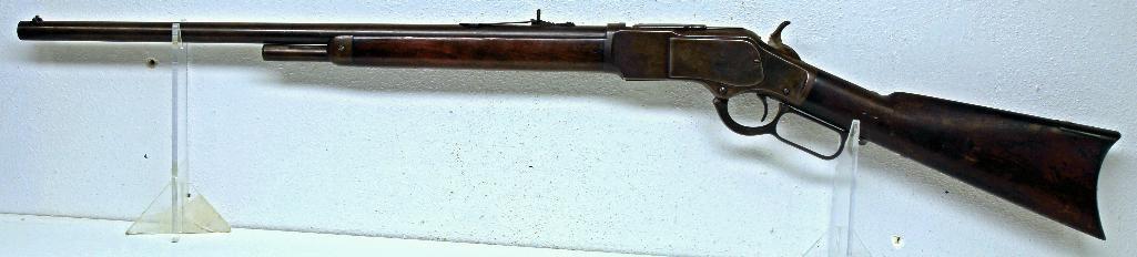 Winchester Model 1873 .38-40 Lever Action Rifle Short Magazine Tube 23" Round Bbl Mostly Brown