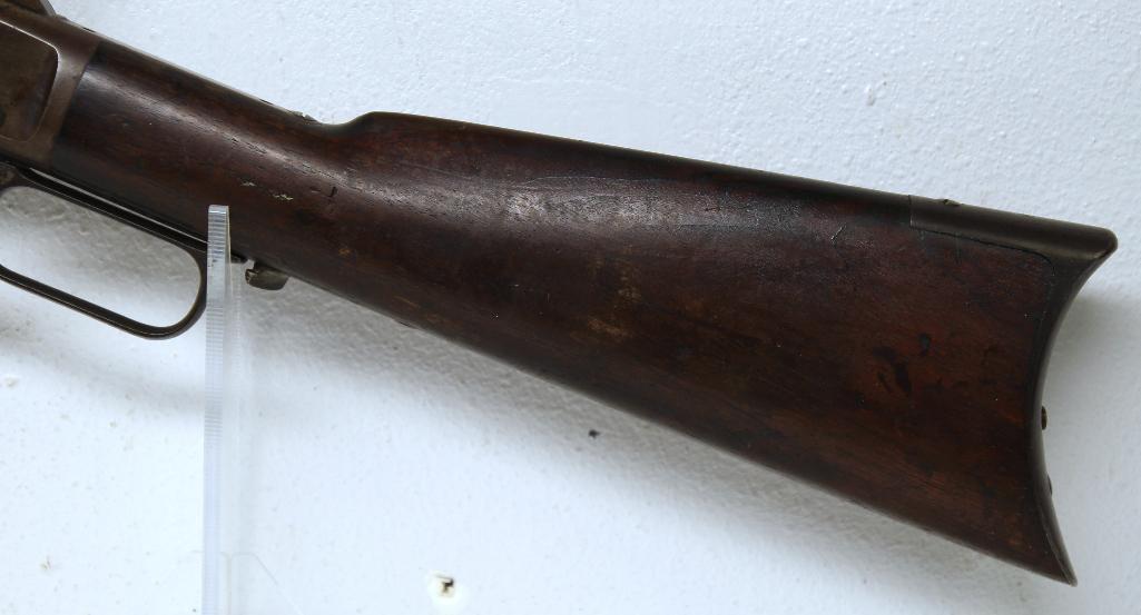 Winchester Model 1873 .38-40 Lever Action Rifle Short Magazine Tube 23" Round Bbl Mostly Brown