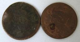 1839, 1846 Large Cents