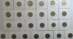 (25) Liberty Head Nickels 1907-1912