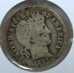 1897O Barber Dime, Key Date