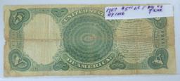 1907 $5 Blanket Note