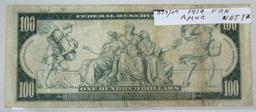 1914 $100 Blanket Note