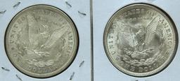 (2)1921 Morgan Dollars