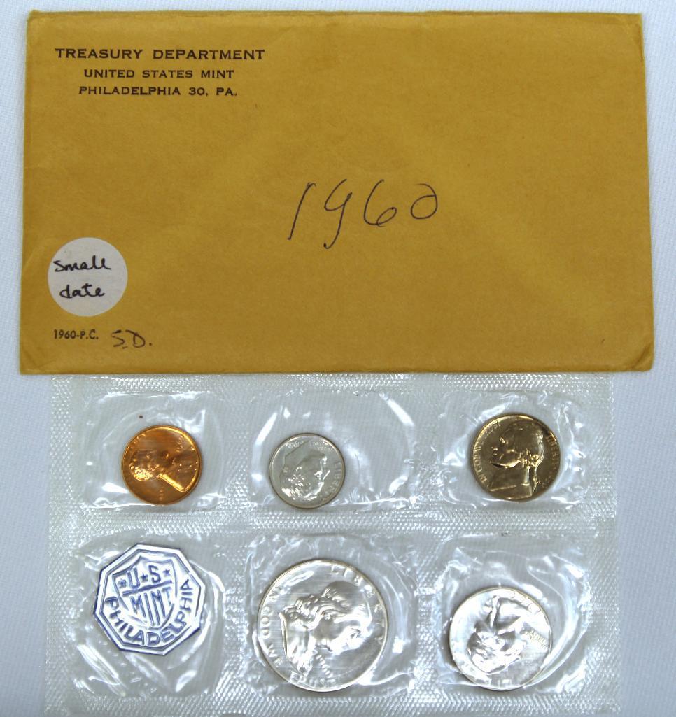 U.S. Mint 1960 Proof Set, Small Date