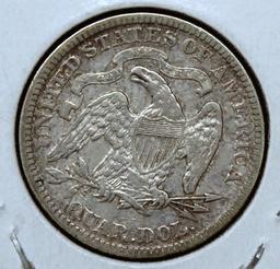 1891 Seated Liberty Quarter