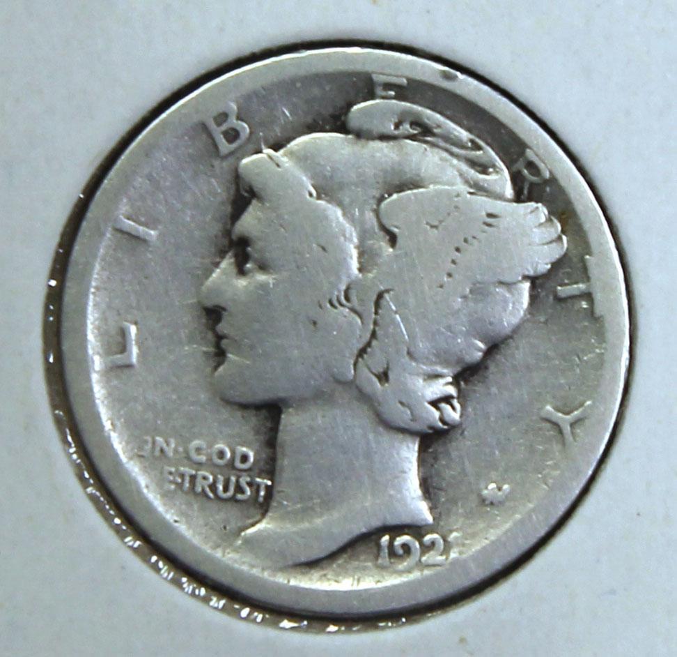 1921 Mercury Dime, Key Date