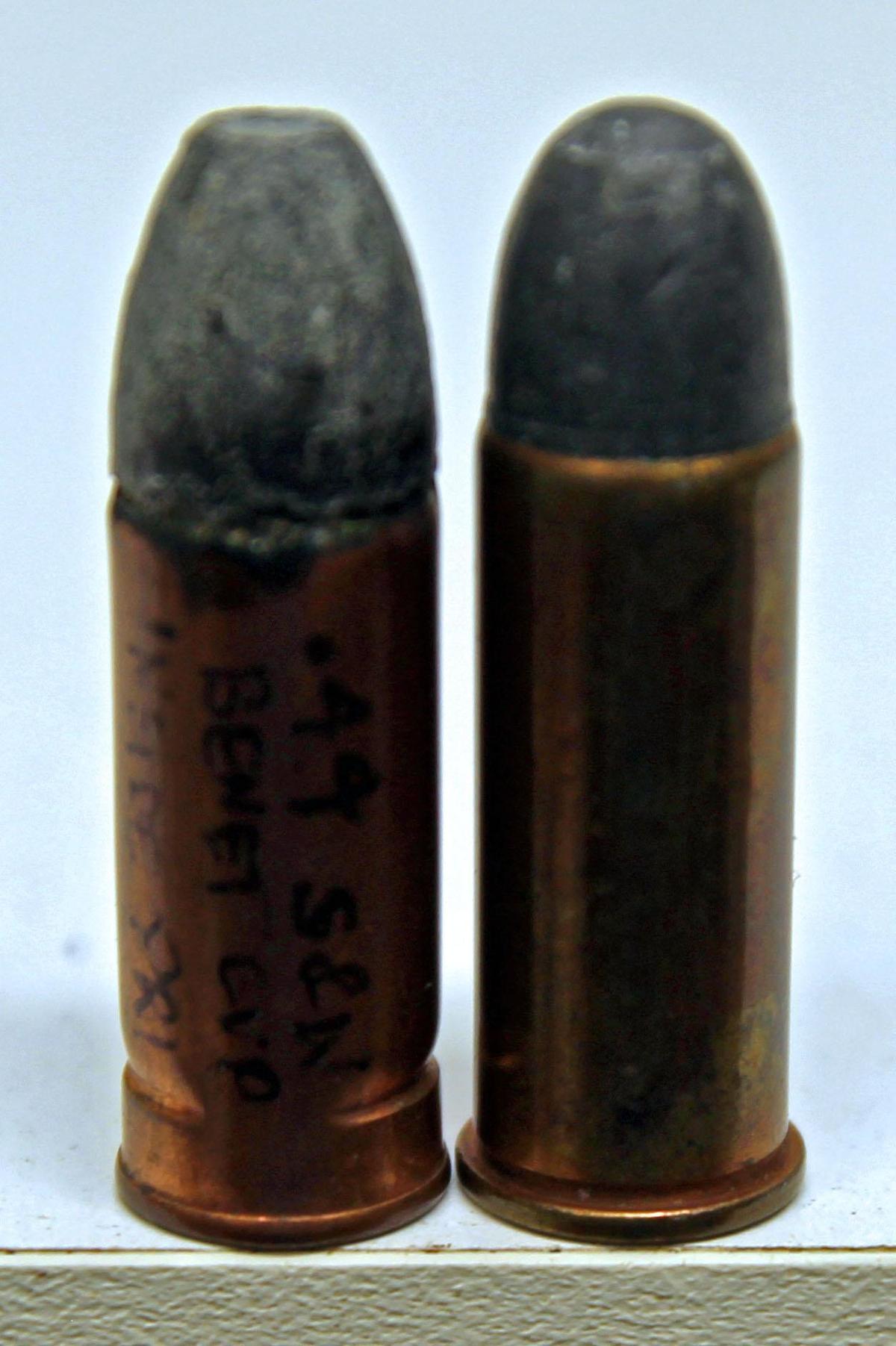 2 Inside Primed .44 S&W Special Collector Cartridges