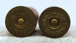 2 Different Winchester Ranger Blank 12 Ga. Collectible Paper Shotshells