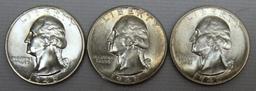 1945, 1945 D, 1945 S Washington Quarters