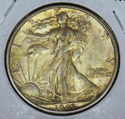 1943 S Walking Liberty Half Dollar