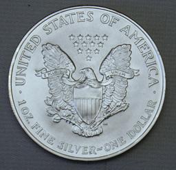 2007 Silver Eagle .999 Silver Bullion