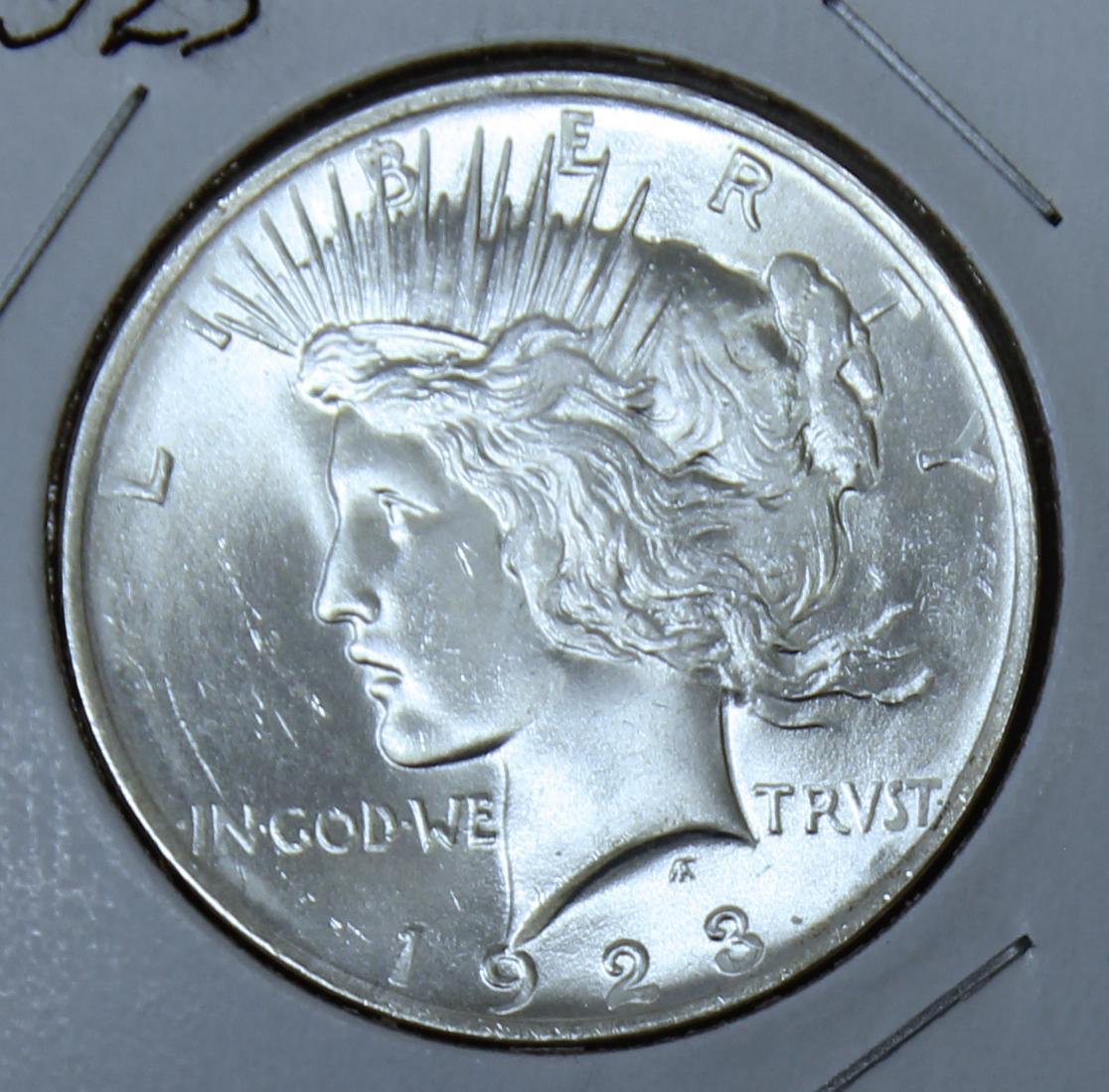 1923 Peace Dollar